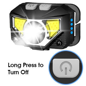 Headlamps Rechargeable Motion Sensor 2-Pack