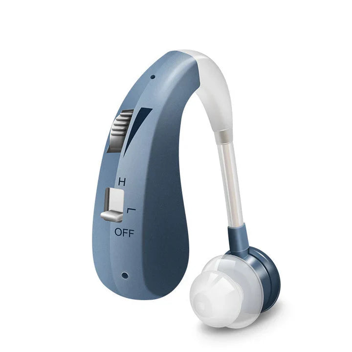 Hearing Amplifier Behind-the-Ear Rechargeable Wireless Streaming