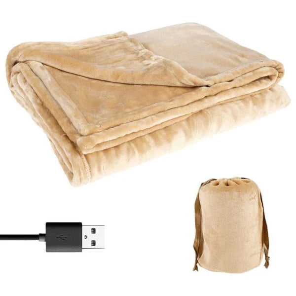 Heated Blanket For Two USB Powered