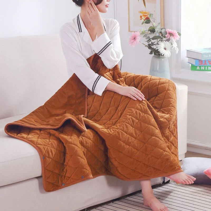 Heated Blanket USB-Powered Soft Lightweight Portable Warmth
