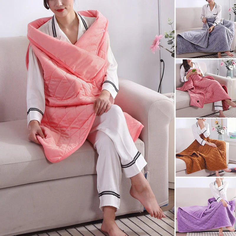 Heated Blanket USB-Powered Soft Lightweight Portable Warmth