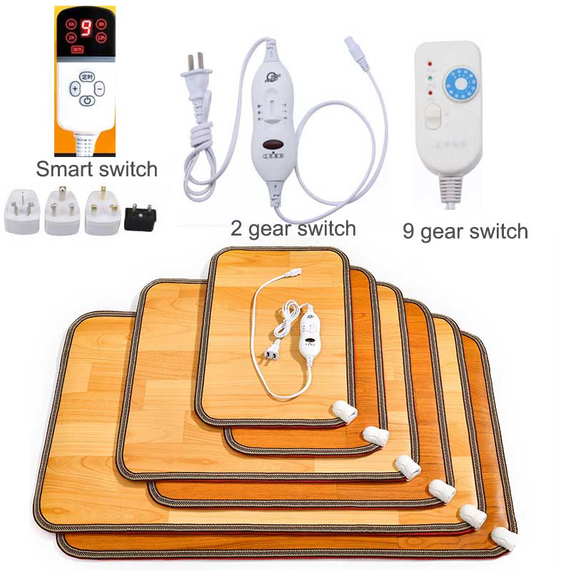 Heated Foot Mat Waterproof 9-Position Temperature Control