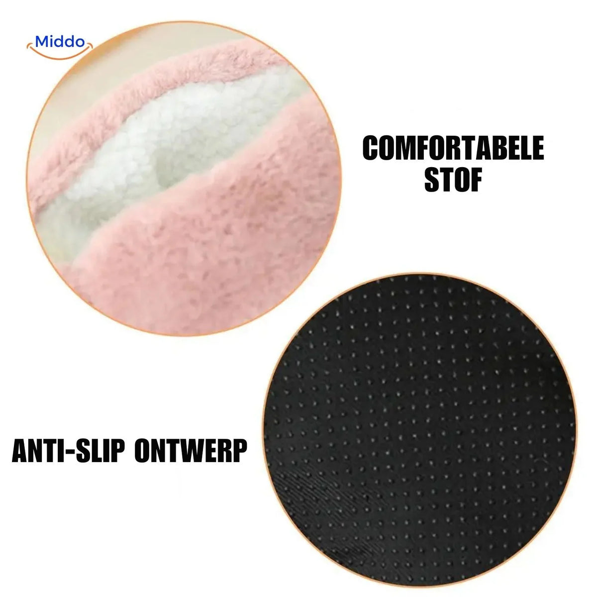 Heated Foot Warmer Slippers USB-Powered Faux Fur Non-Slip Sole