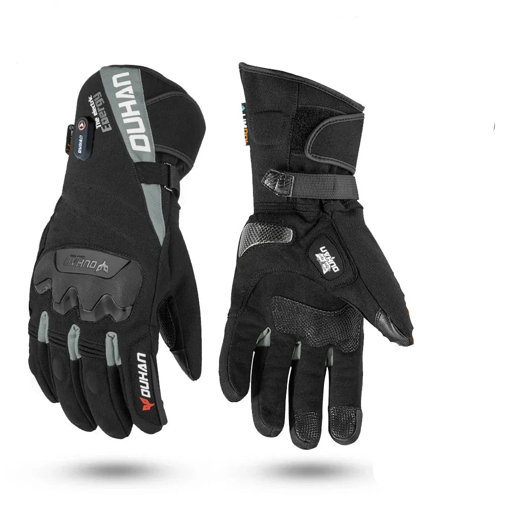 Heated Gloves Battery-Powered Weatherproof Ergonomic Grip