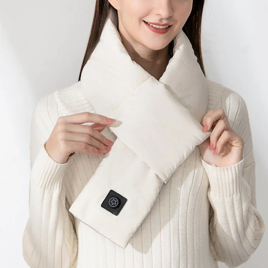 Heated Neck Scarf Graphene Heating USB-Powered Adjustable Heat