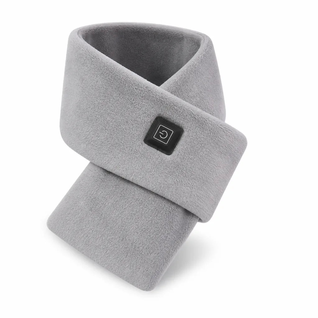 Heated Scarf Fleece USB-Powered 3 Heat Settings