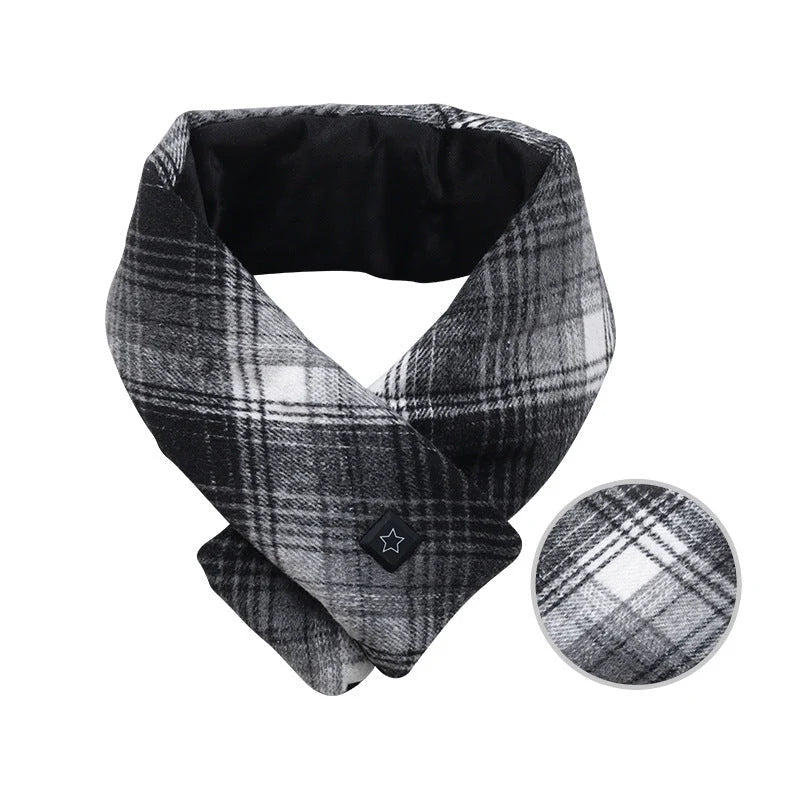 Heated Scarf USB-Powered Adjustable Three Heat Settings Up to 7 Hours Warmth