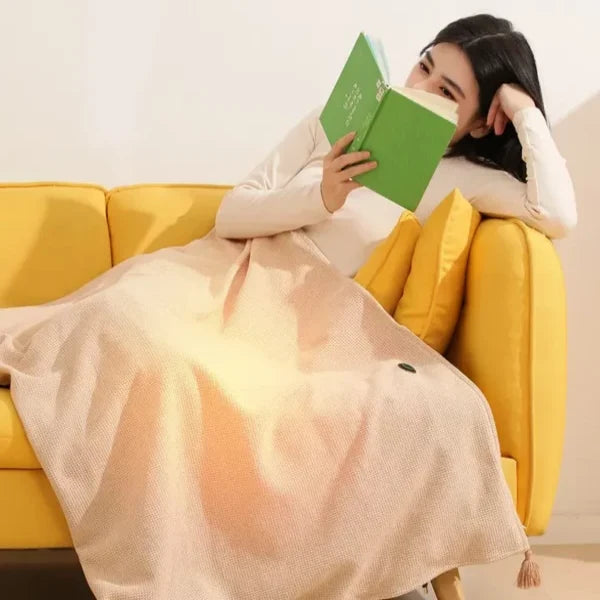 Heated Shawl 15-Second Heat & USB-Powered