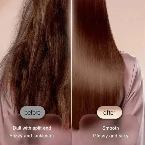 Heated Styling Comb Adjustable Heat Ion Frizz Control Portable