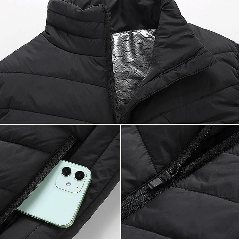 Heated Vest USB-Powered Graphene Heating Adjustable Heat