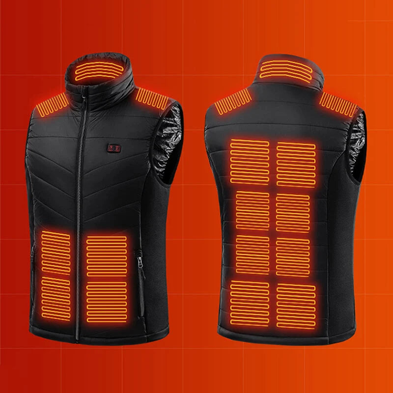 Heated Vest USB-Powered Graphene Heating Adjustable Heat