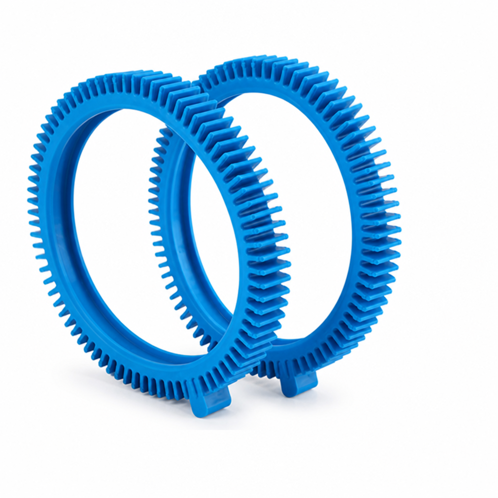 Heavy-Duty Rubber Super-Hump Pool Cleaner Tires (For Hayward Poolvergnuegen)