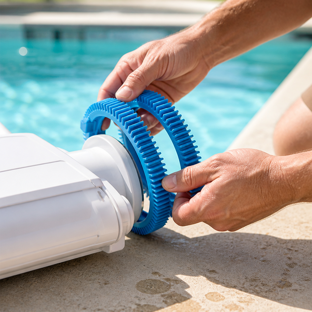 Heavy-Duty Rubber Super-Hump Pool Cleaner Tires (For Hayward Poolvergnuegen)