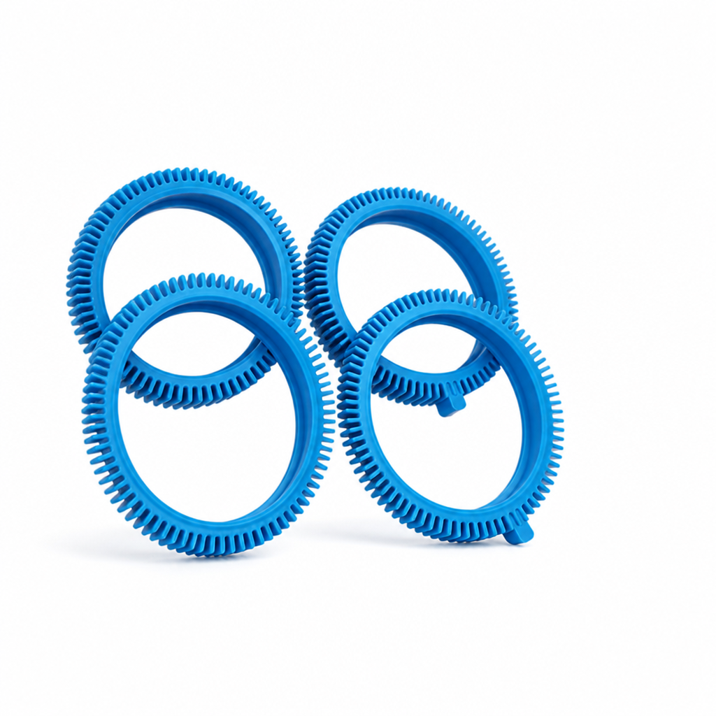 Heavy-Duty Rubber Super-Hump Pool Cleaner Tires (For Hayward Poolvergnuegen)