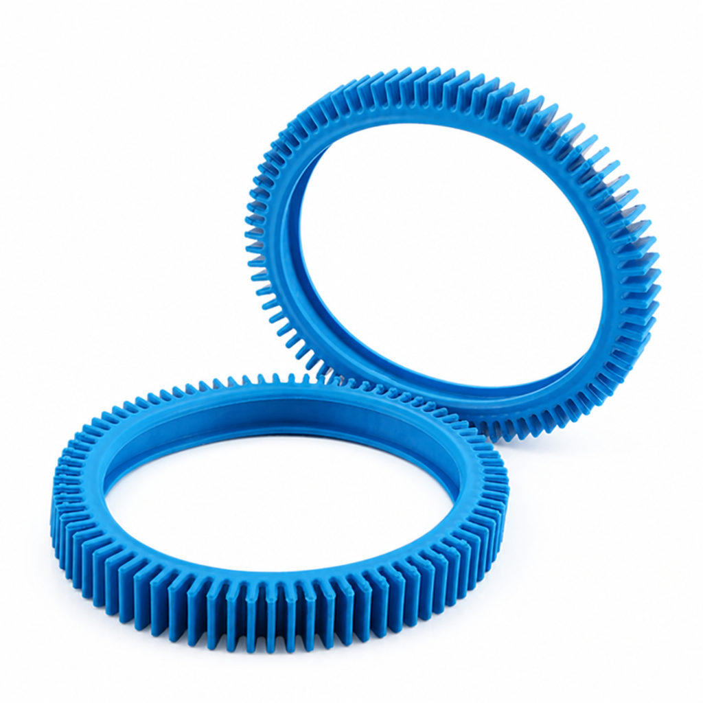 Heavy-Duty Rubber Super-Hump Pool Cleaner Tires (For Hayward Poolvergnuegen)