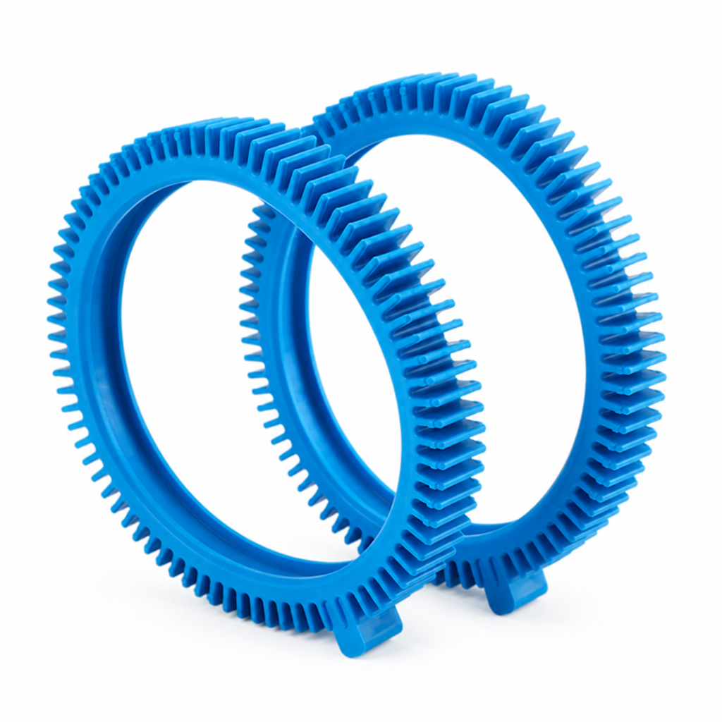Heavy-Duty Rubber Super-Hump Pool Cleaner Tires (For Hayward Poolvergnuegen)