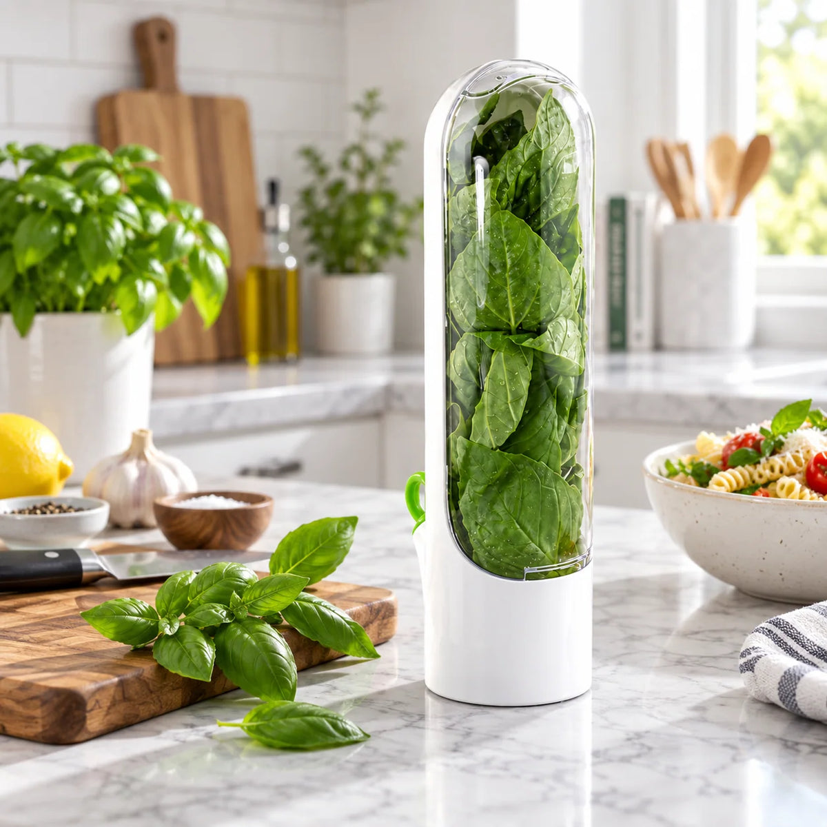 Herb Keeper Fresh Herb Storage Organizer