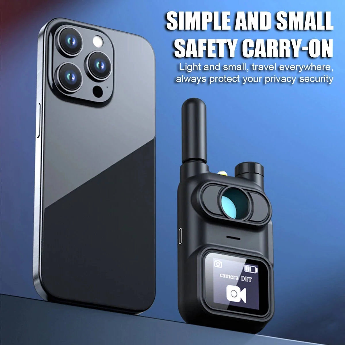Hidden Camera Detector RF & Lens Detection