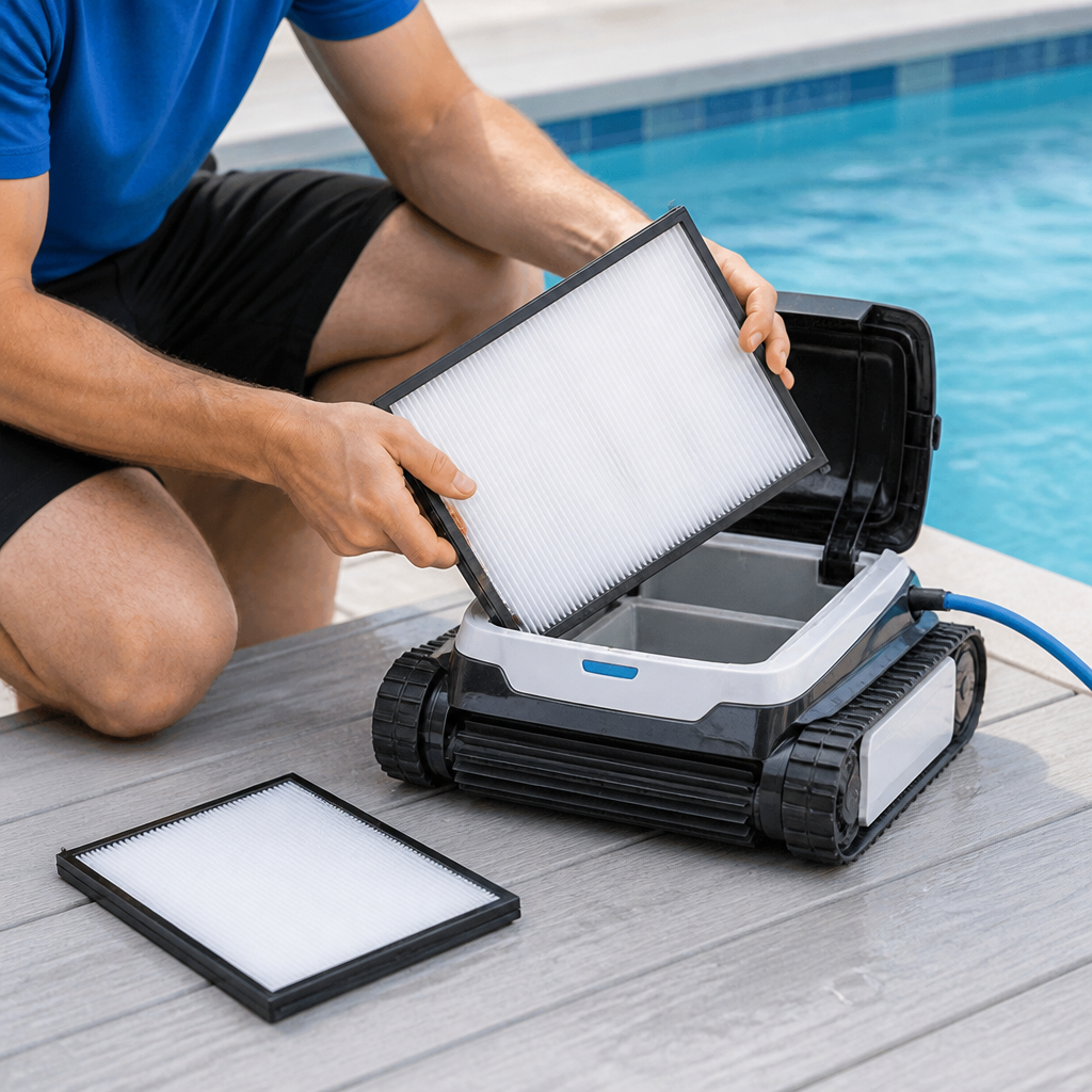 High-Efficiency Activated Carbon Robotic Pool Filter Cartridge (Replacement for RCX70101)