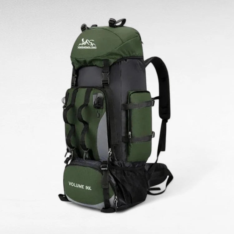 Hiking Backpack Water-Resistant Lightweight 23.8-Gallon Capacity