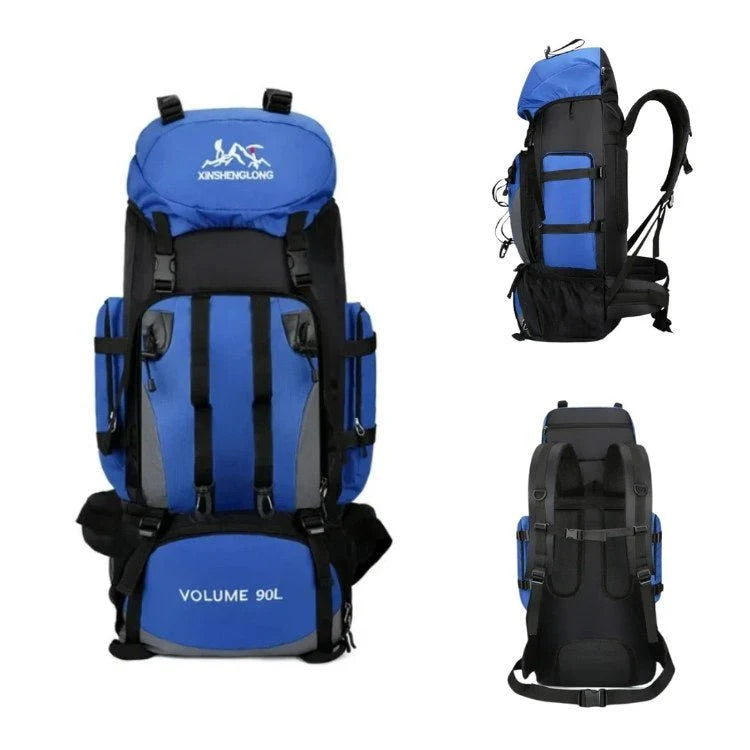Hiking Backpack Water-Resistant Lightweight 23.8-Gallon Capacity