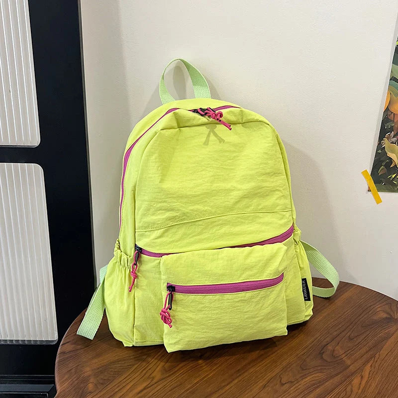 Hiking Backpack Water-Resistant Padded & Adjustable Straps Multiple Compartments