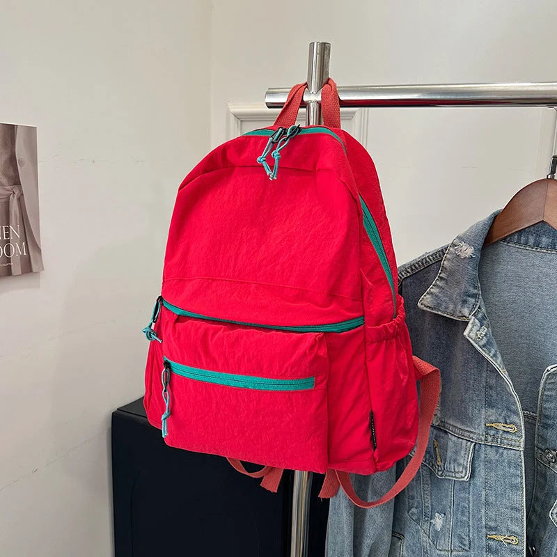 Hiking Backpack Water-Resistant Padded & Adjustable Straps Multiple Compartments