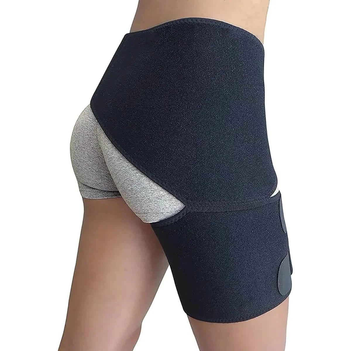 Hip & Thigh Compression Brace Adjustable Targeted Breathable Support