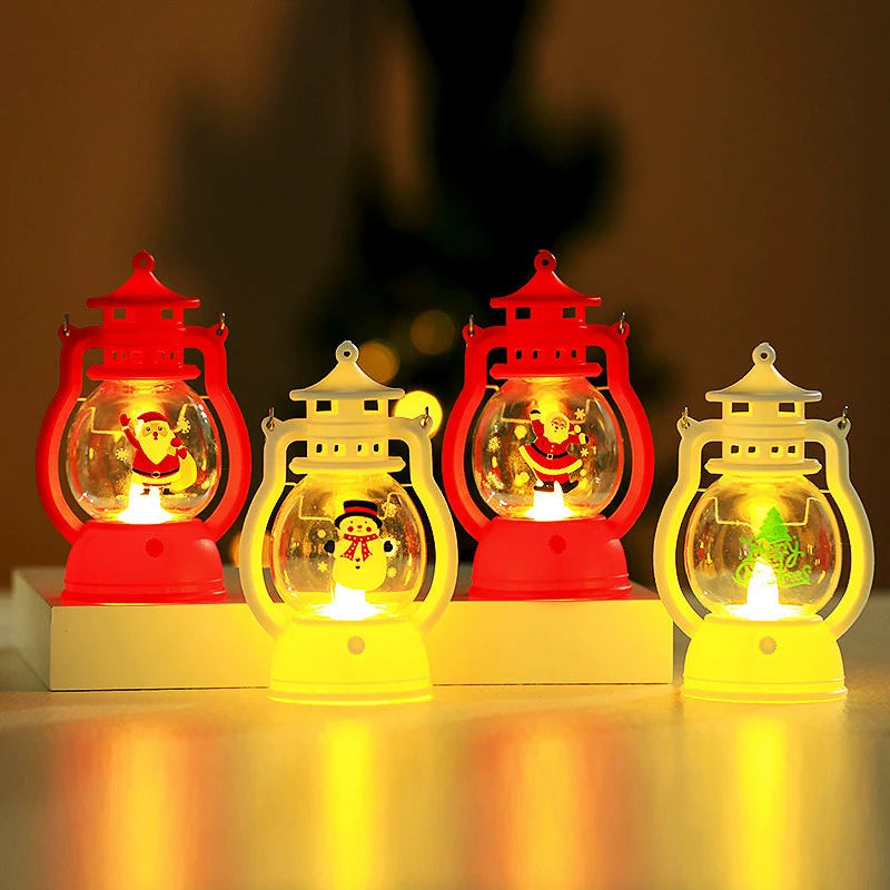 Holiday Lantern Energy-Efficient LED Festive Figurine Indoor & Outdoor