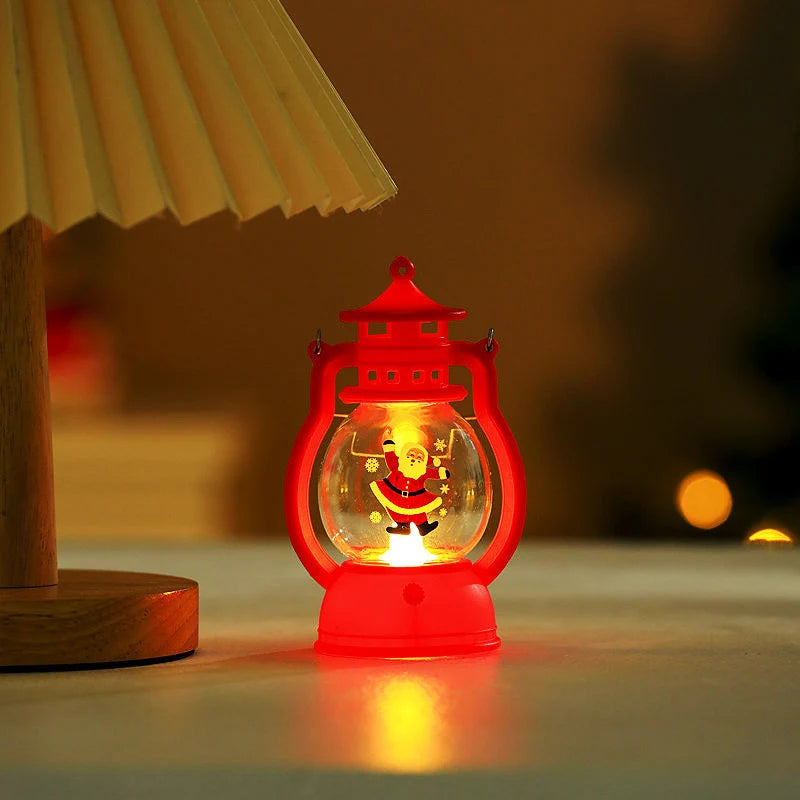 Holiday Lantern Energy-Efficient LED Festive Figurine Indoor & Outdoor