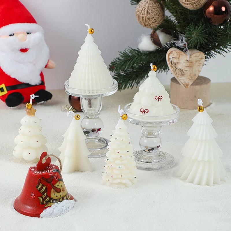 Holiday Ornament Candle Hand-Poured Soy Wax Hanging Loop
