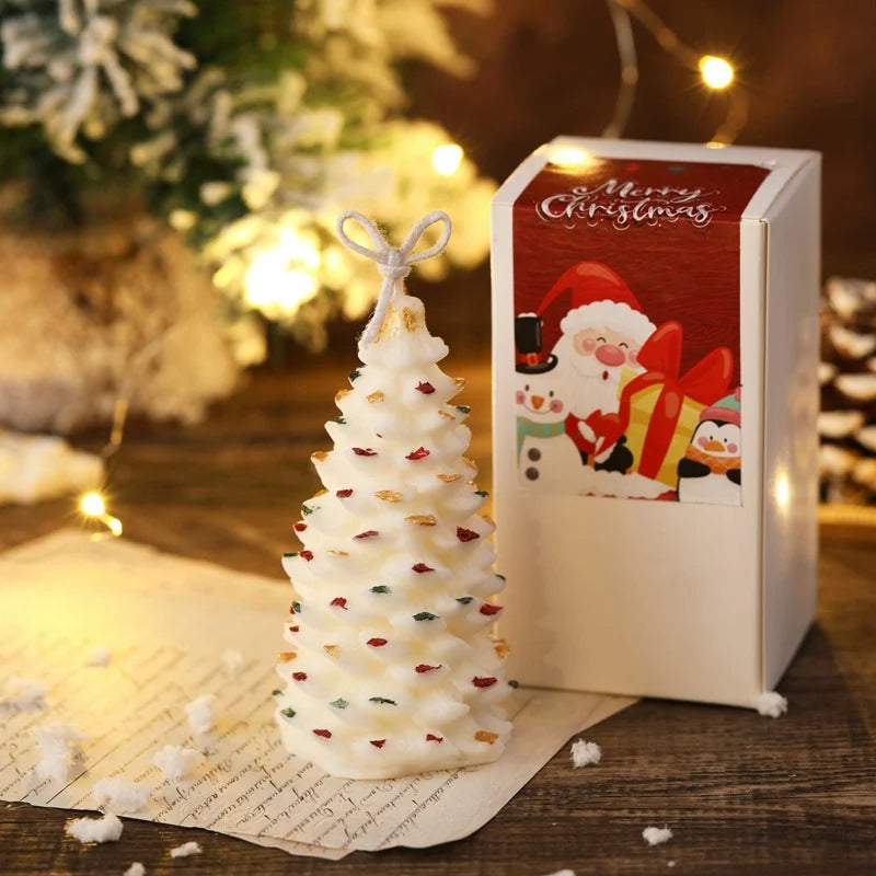 Holiday Ornament Candle Hand-Poured Soy Wax Hanging Loop