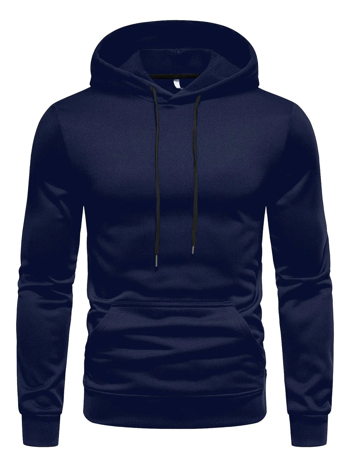 Hoodie Polyester Knit Adjustable Drawstring Hood Stretch Fit