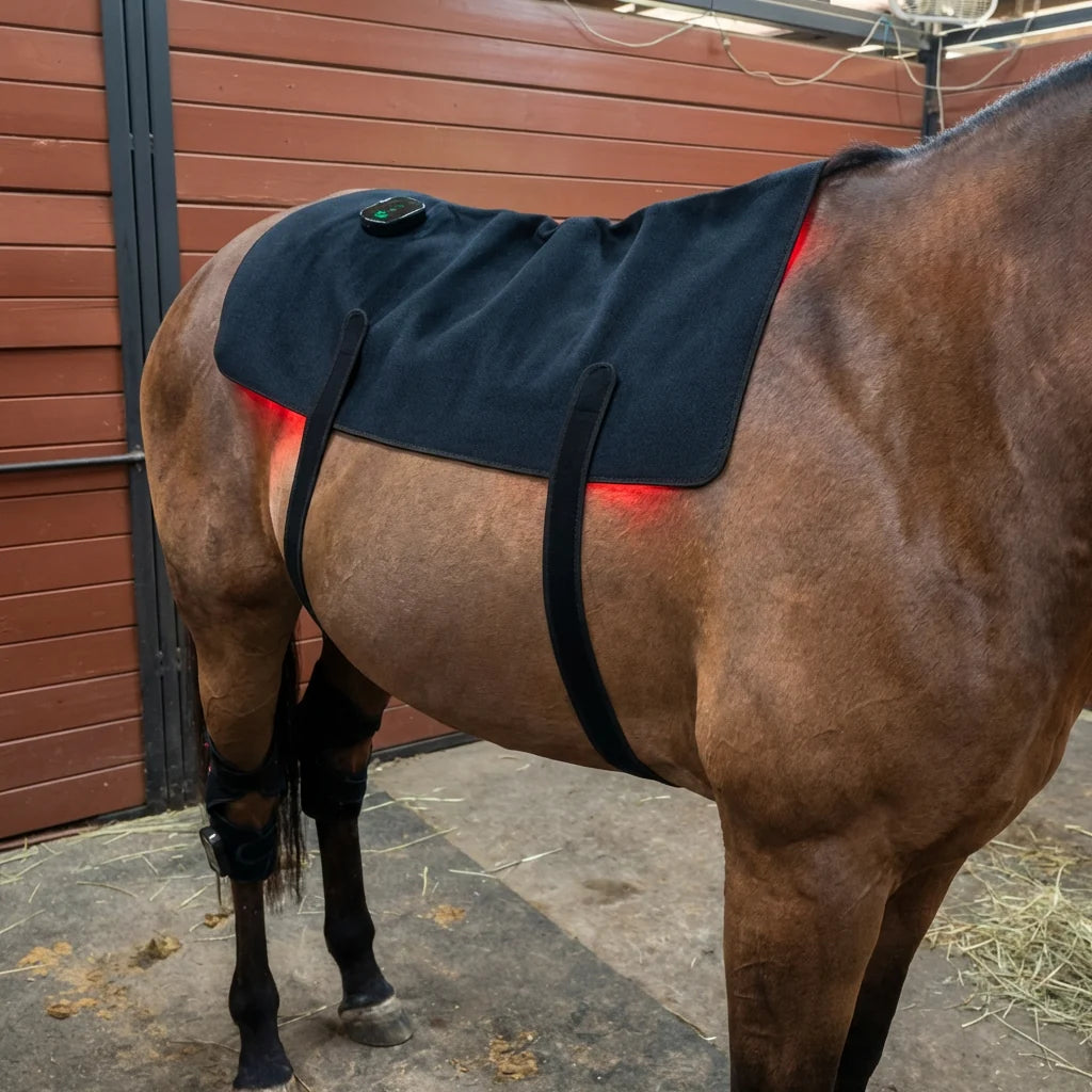 Horse Back Wrap Red Light Therapy Adjustable Rechargeable Cordless