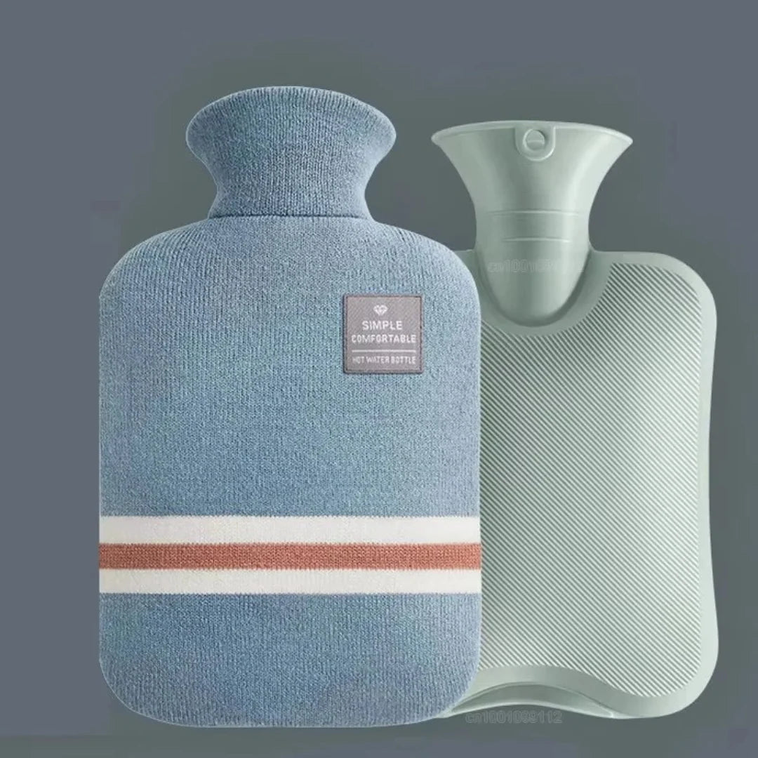 Hot Water Bottle Knitted Cover 8-Hour Warmth