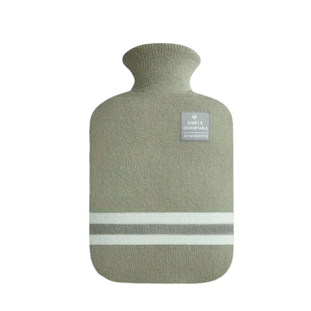 Hot Water Bottle Knitted Cover 8-Hour Warmth