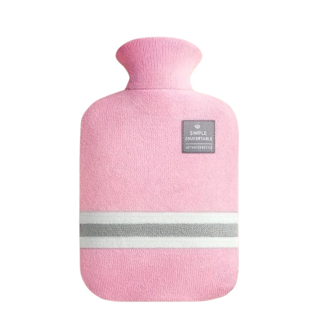 Hot Water Bottle Knitted Cover 8-Hour Warmth