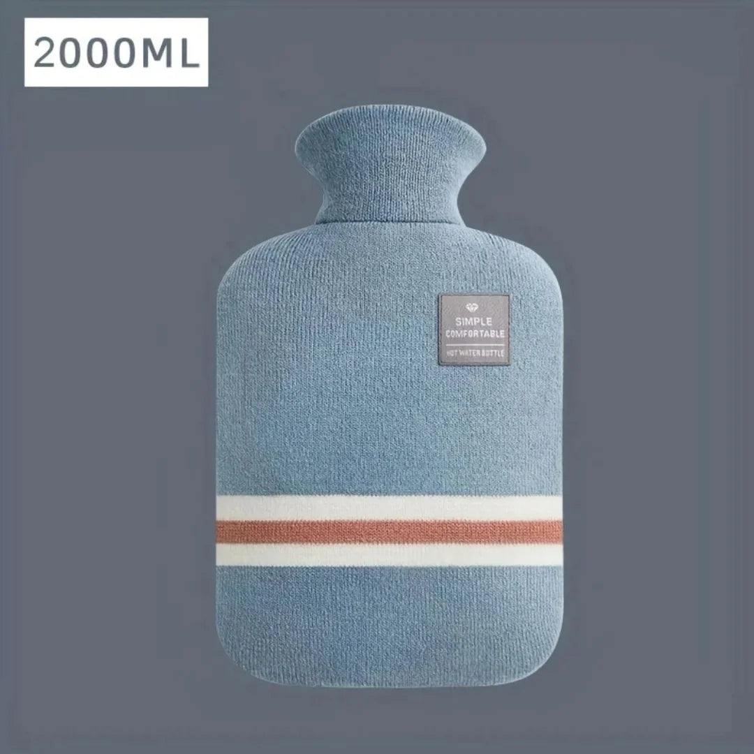 Hot Water Bottle Knitted Cover 8-Hour Warmth