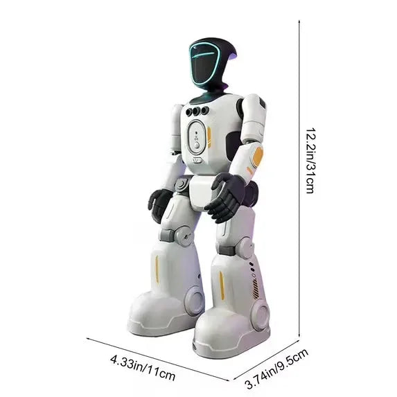Humanoid Robot Toy Gesture Control Voice Recording Flexible Movement