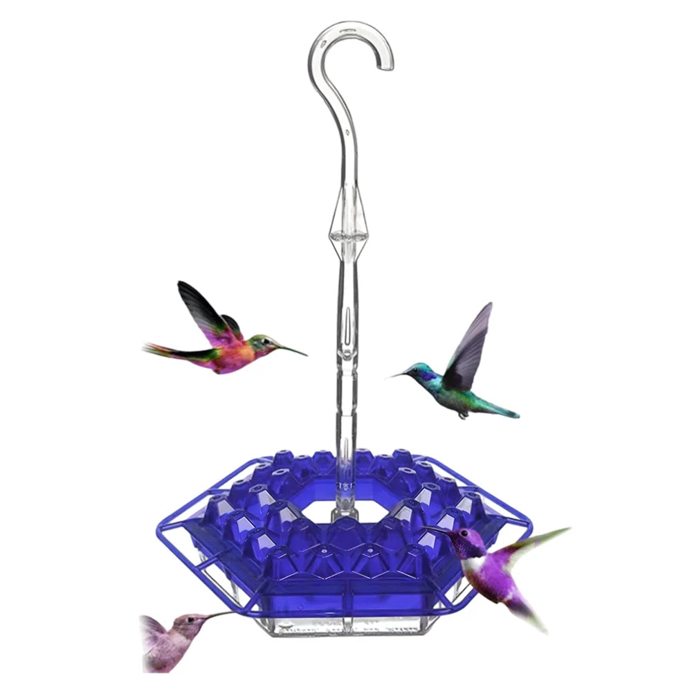 Hummingbird Feeder Multi-Port Clear Reservoir & Easy-Clean