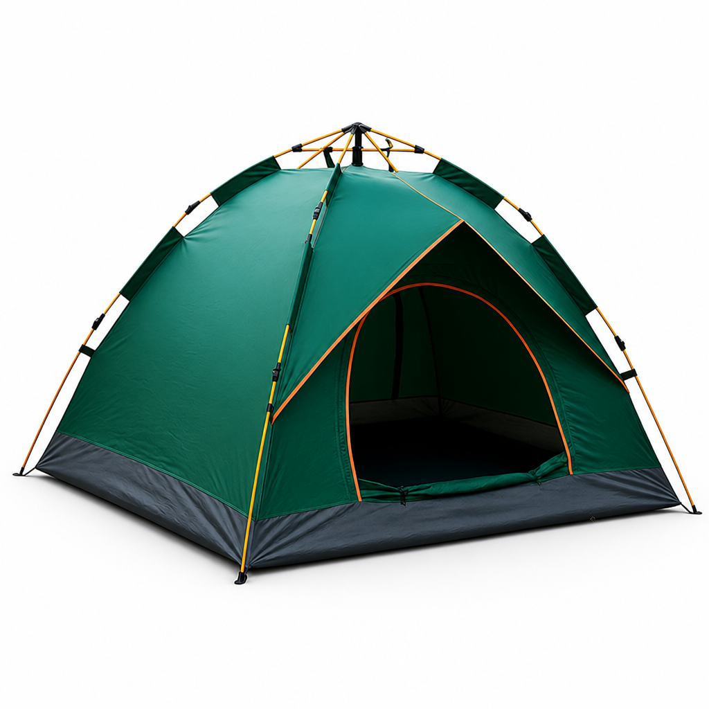 Hydraulic Quick-Up Waterproof Camping Tent (3-8 Person)