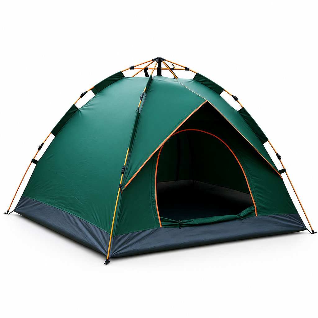 Hydraulic Quick-Up Waterproof Camping Tent (3-8 Person)