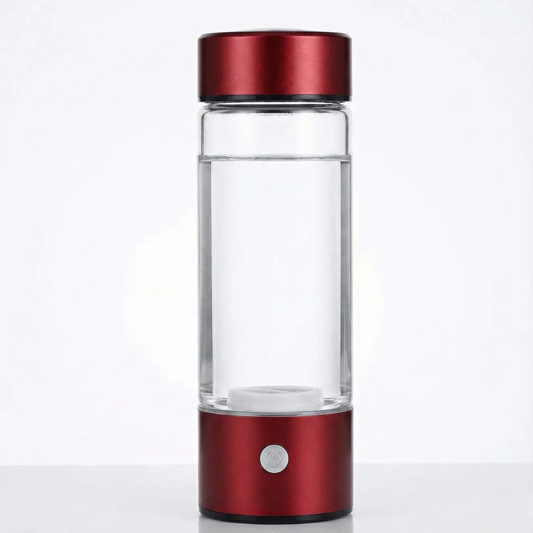 Hydrogen Water Bottle Electrolysis Rechargeable 500ml BPA-Free