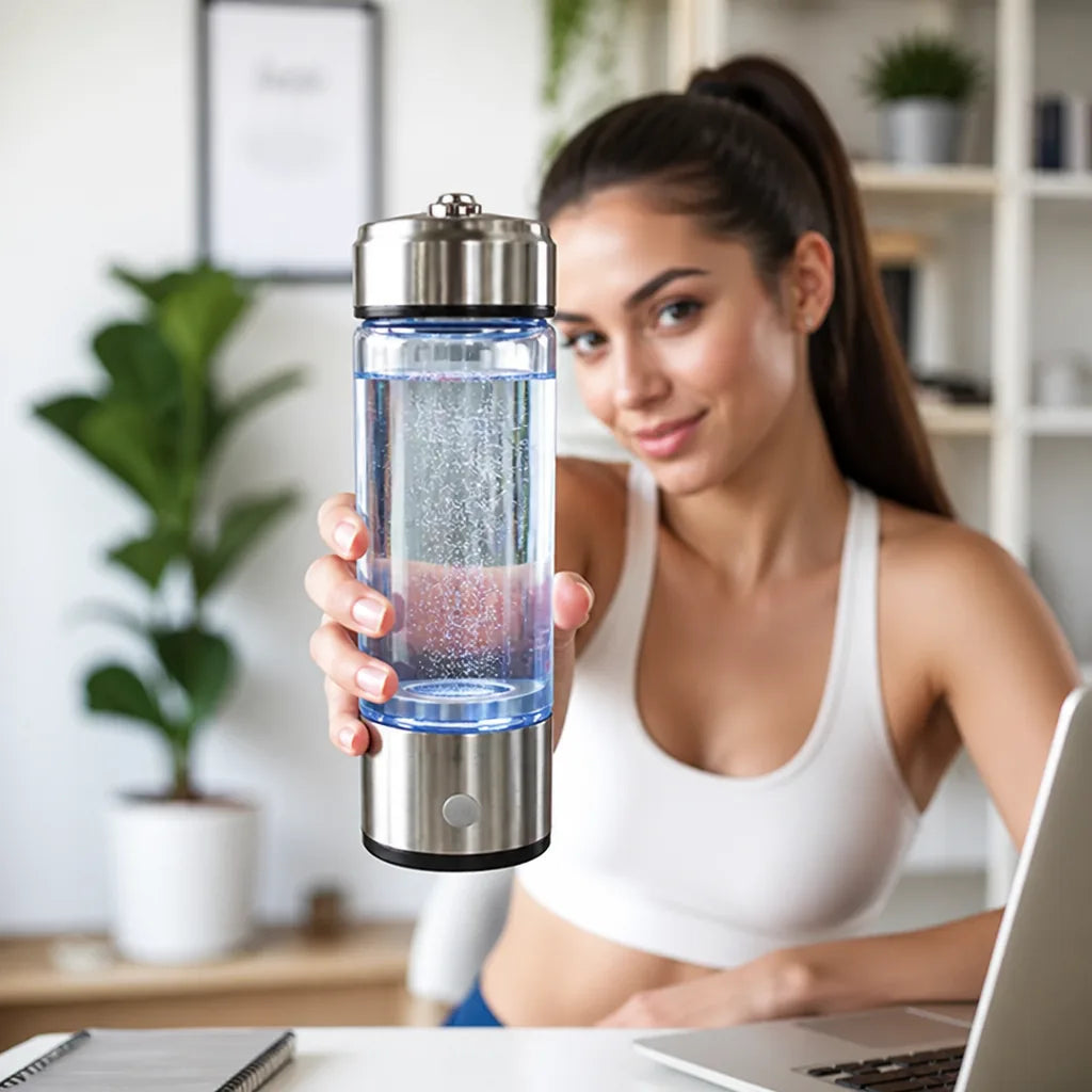Hydrogen Water Bottle Faster Hydration No Additives