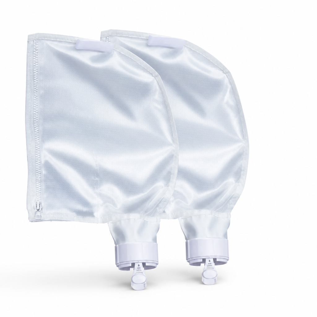 Hydrophobic Polyester Pool Cleaner Filter Bags (2-Pack)