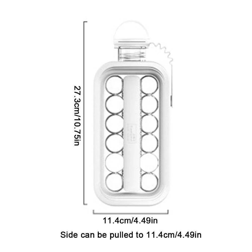 Ice Mold Pitcher Portable 17-Piece Ice Tray