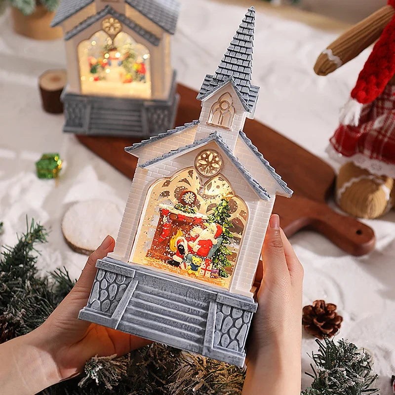 Illuminated Christmas Decoration Warm Integrated Lighting Durable Design