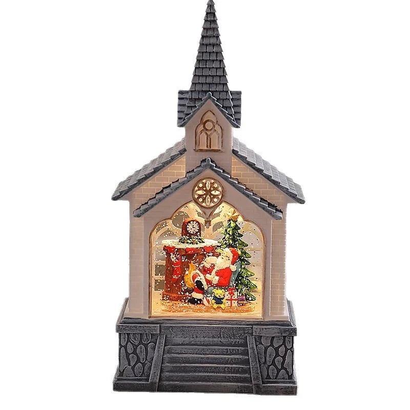 Illuminated Christmas Decoration Warm Integrated Lighting Durable Design