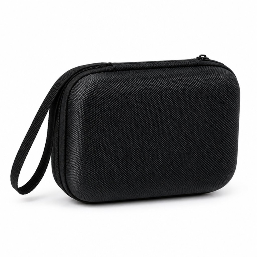 Impact-Resistant Hard-Shell Travel Electronics Organizer