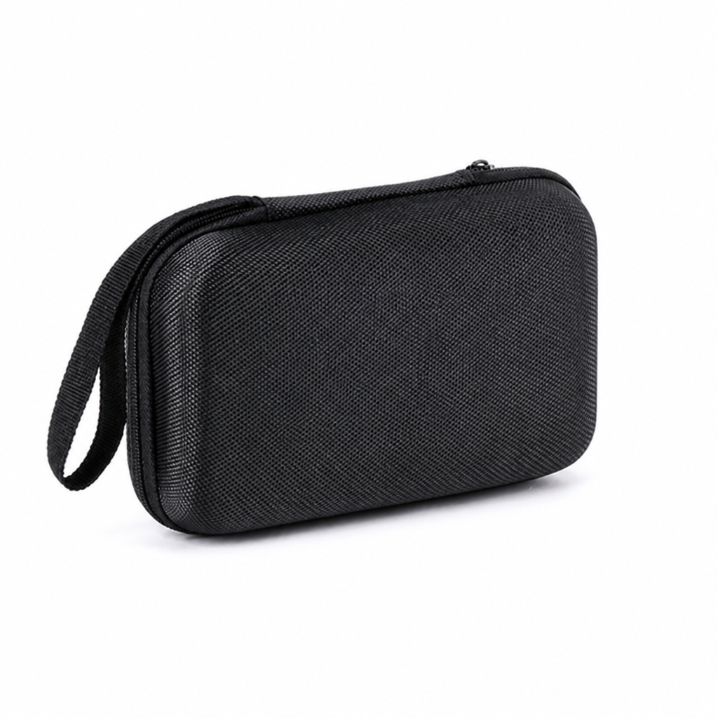Impact-Resistant Hard-Shell Travel Electronics Organizer